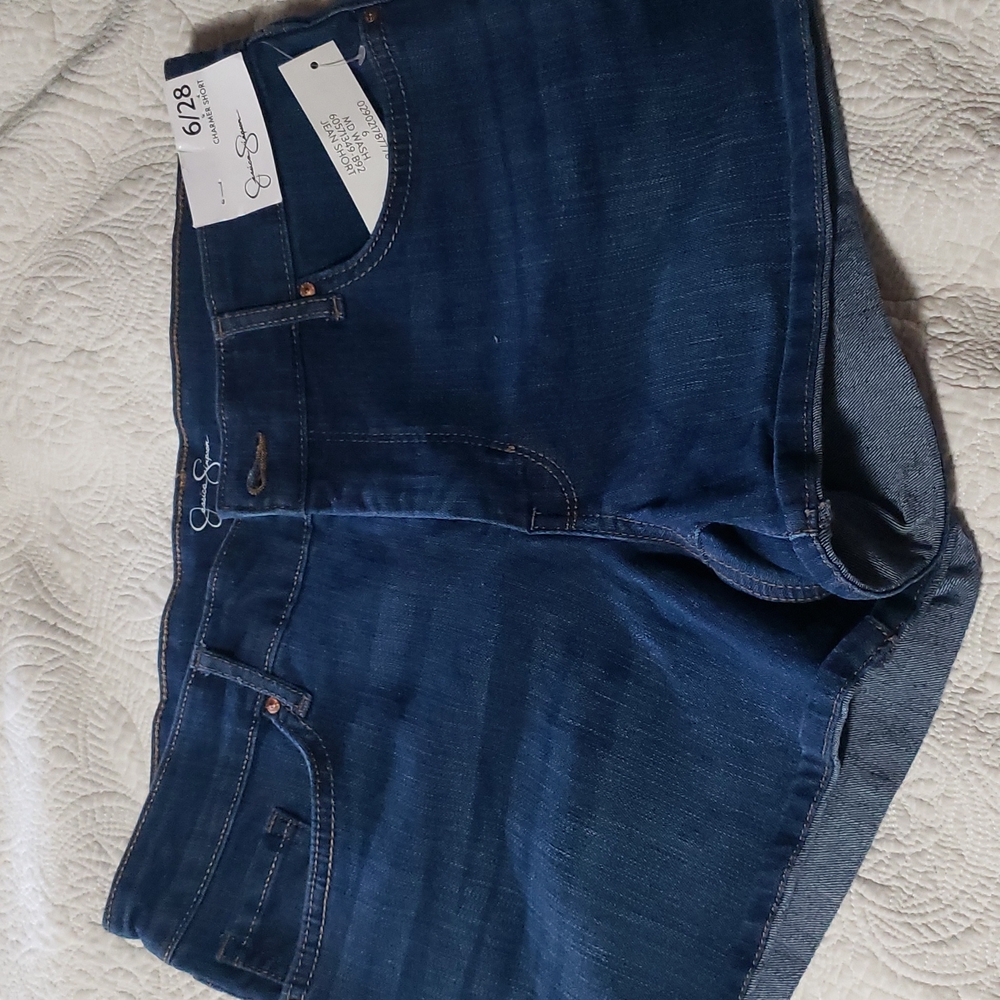 Jessica Simpson blue Jean shorts women's size 6